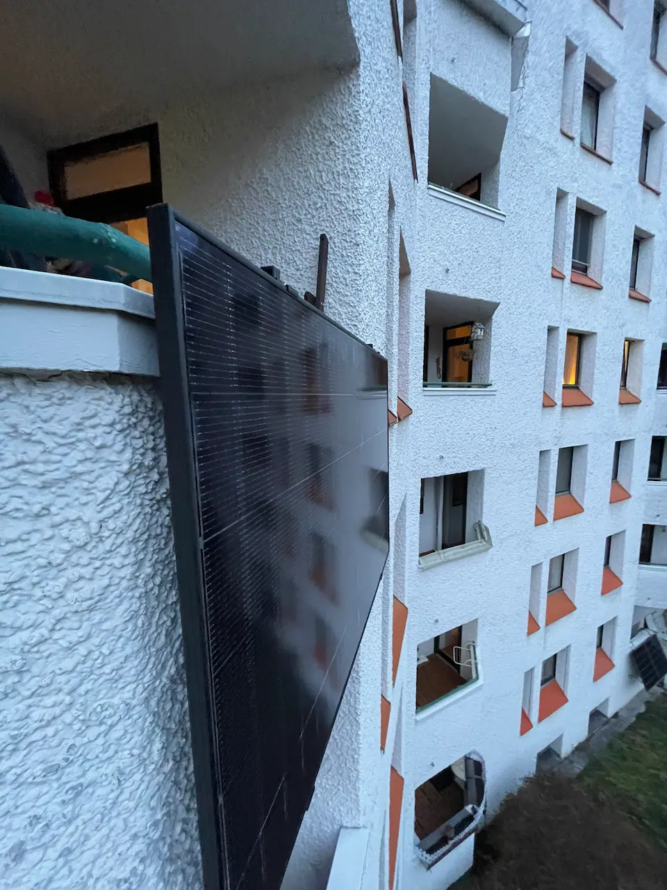 Betonbalkon Projekt 1 Vorderansicht