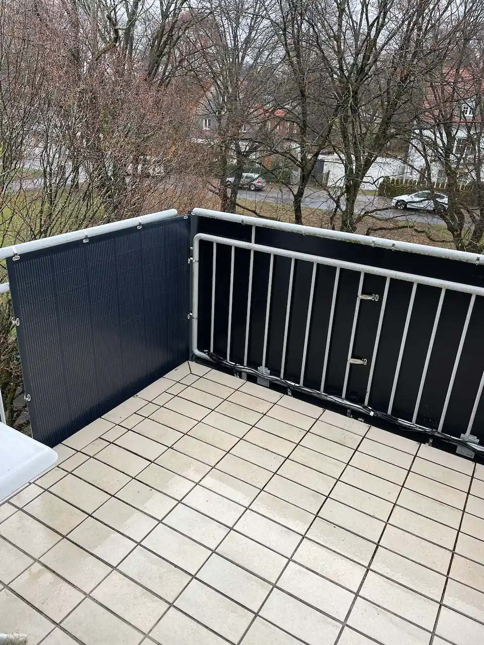 Gitterbalkon Projekt 2 Rückansicht