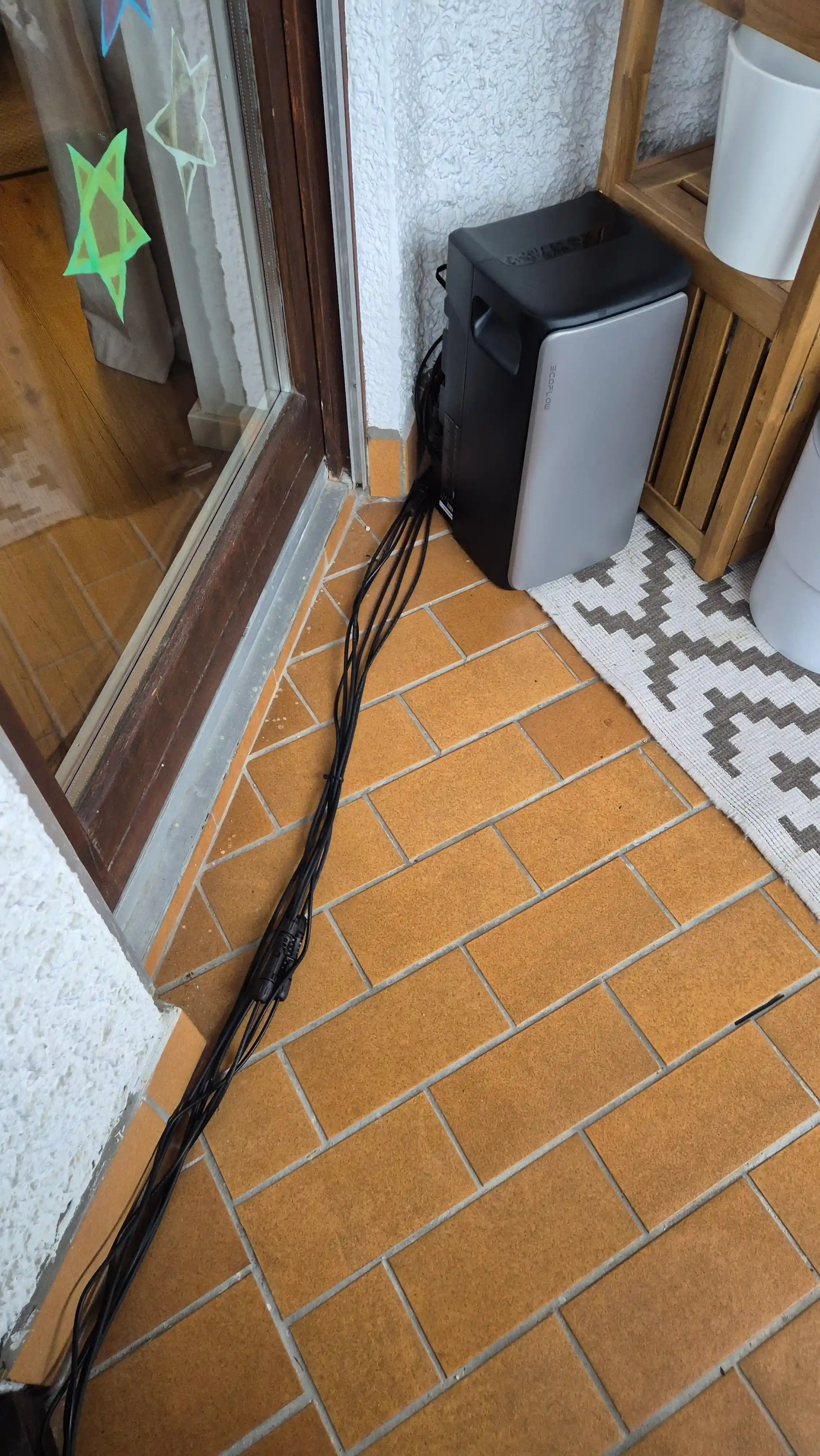 Holzbalkon Projekt 1 Speicherlösung