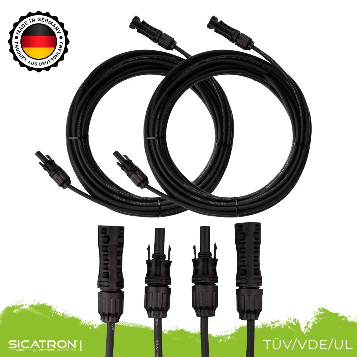 Die richtigen Kabel für Balkonkraftwerke